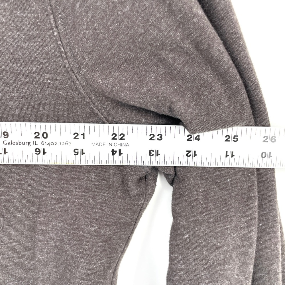 The Normal Brand Long Sleeve Button Down Knit Shirt Mens L Heather Gray Bear - Picture 3 of 13